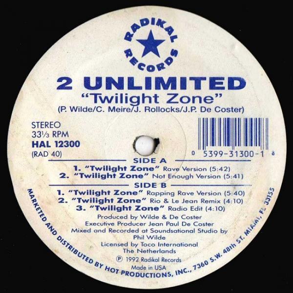 2 Unlimited - Twilight Zone