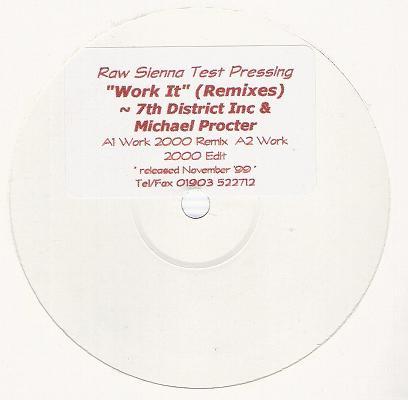 7th District Inc., Michael Procter - Work It (Remixes)