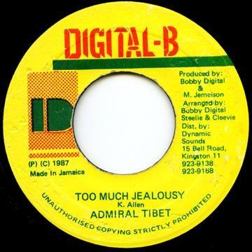 Admiral Tibet - Too Much Jealousy
