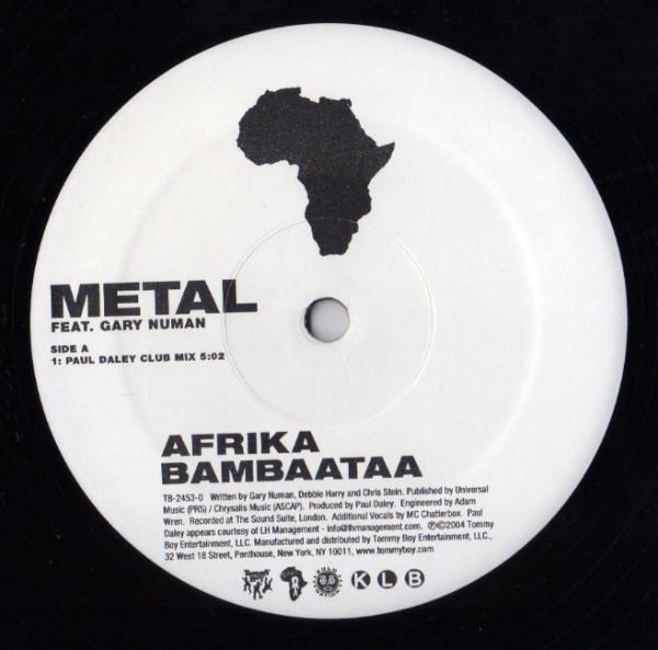 Afrika Bambaataa, Gary Numan - Metal