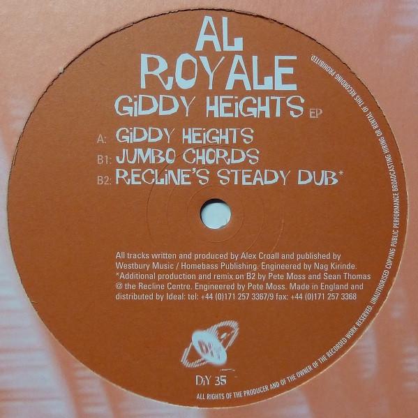 Al Royale - Giddy Heights EP