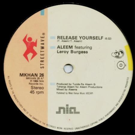 Aleem, Leroy Burgess - Release Yourself