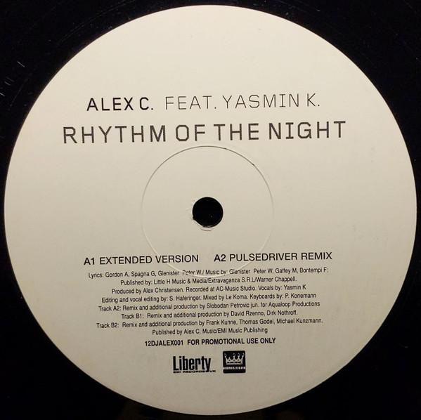 Alex C. Feat. Yasmin K. - Rhythm Of The Night