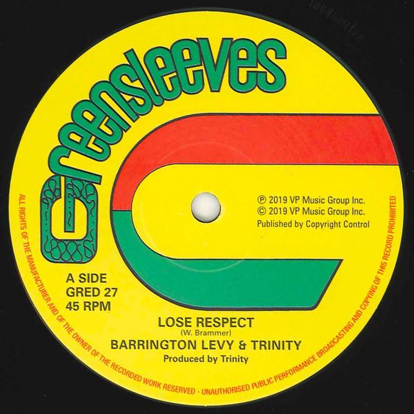 Barrington Levy, Roman Stewart, Trinity (4) - Lose Respect / Since You're Gone