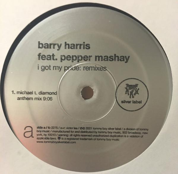 Barry Harris, Pepper Mashay - I Got My Pride: Remixes