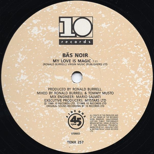 Bas Noir - My Love Is Magic