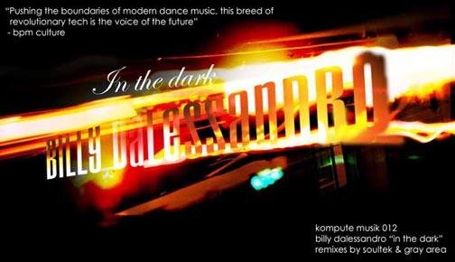 Billy Dalessandro - In The Dark