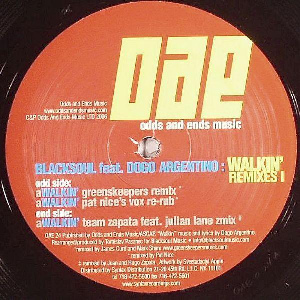 Blacksoul, Dogo Argentino - Walkin' (Remixes I)
