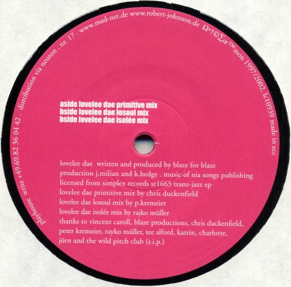 Blaze - Lovelee Dae (Partwo)