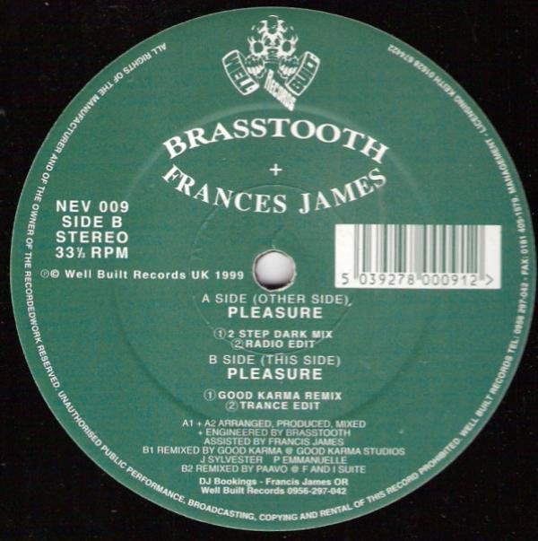 Brasstooth, Frances James - Pleasure