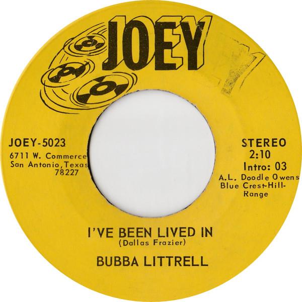Bubba Littrell - I've Been Lived In