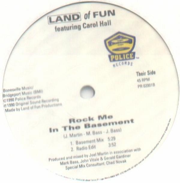 Carol Hall, Land Of Fun - In The Basement / Rock Me In The Basement