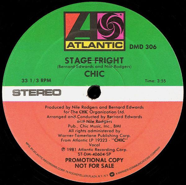 Chic - Stage Fright / So Fine