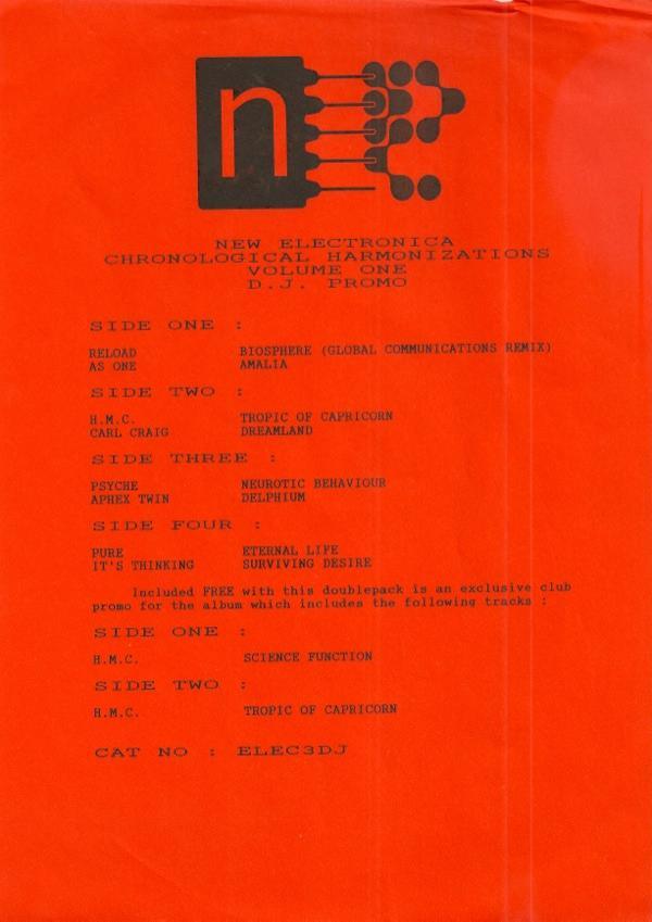 - Chronological Harmonisations - Vol. 1