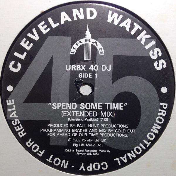 Cleveland Watkiss - Spend Some Time