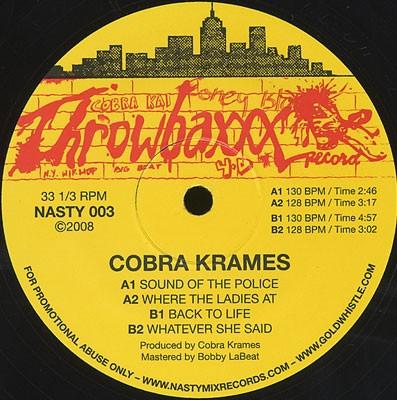 Cobra Krames - Throwbaxxx EP