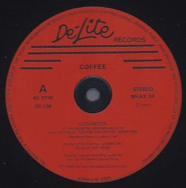 Coffee - Casanova / A Promise