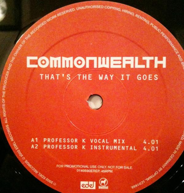 Commonwealth - That's The Way It Goes