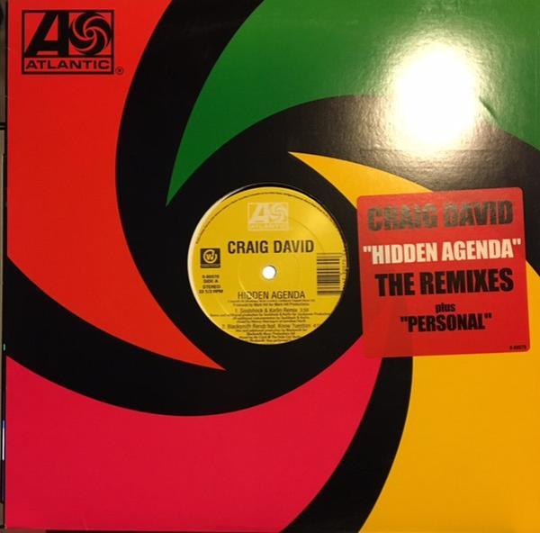 Craig David - Hidden Agenda (Remixes) / Personal