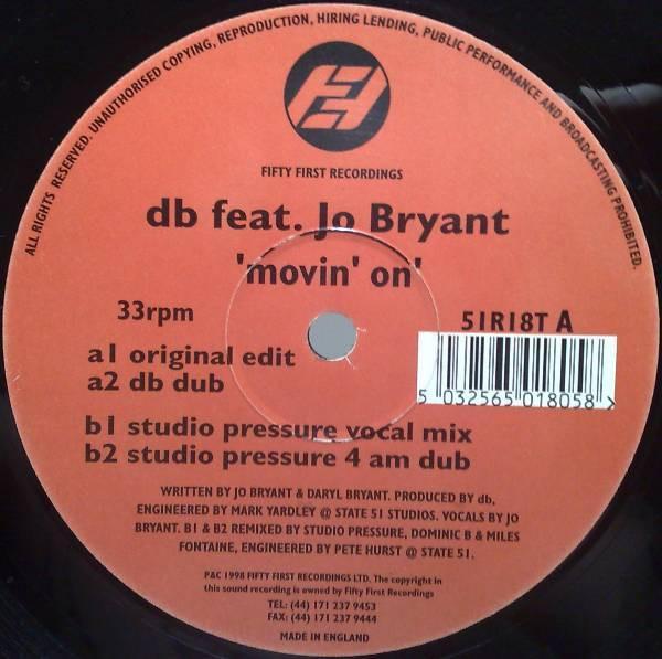 D.B., Jo Bryant - Movin' On