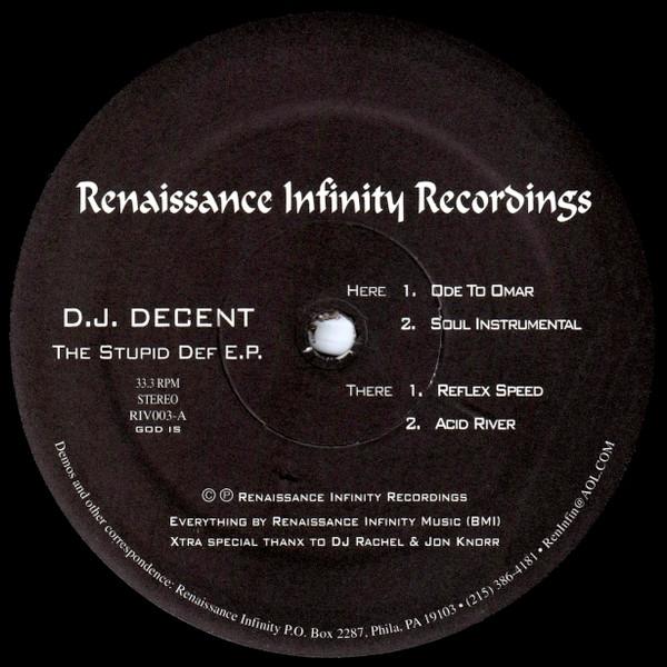 DJ Decent - The Stupid Def E.P.