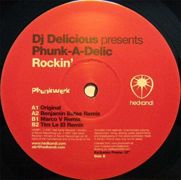DJ Delicious, Phunk-A-Delic - Rockin'