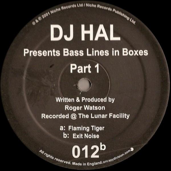 DJ Hal - Bass Lines In Boxes  (Part 1)