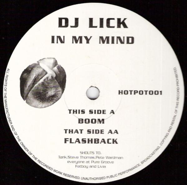 DJ Lick - In My Mind