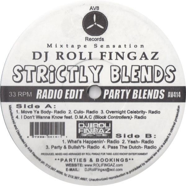 DJ Roll Fingaz - Strictly Blends