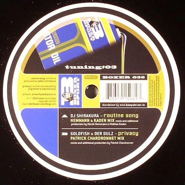 DJ Shirakura, Goldfish Und Der Dulz - Tuning#03