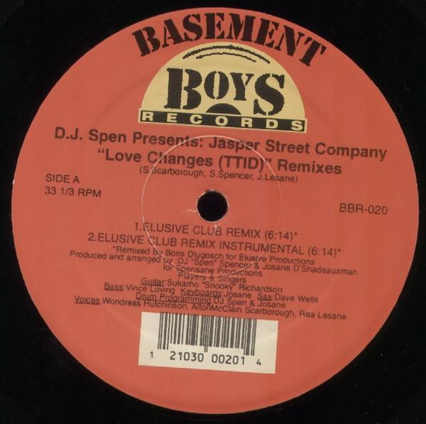 DJ Spen, Jasper Street Co. - Love Changes (TTID Remixes)