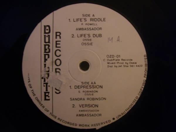 Dan Ambassa, Sandra Robinson (3) - Life's Riddle / Depression
