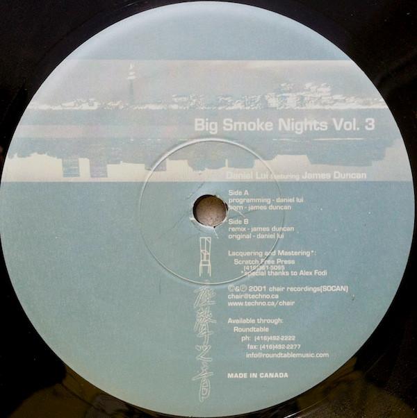 Daniel Lui, James Duncan - Big Smoke Nights Vol 3