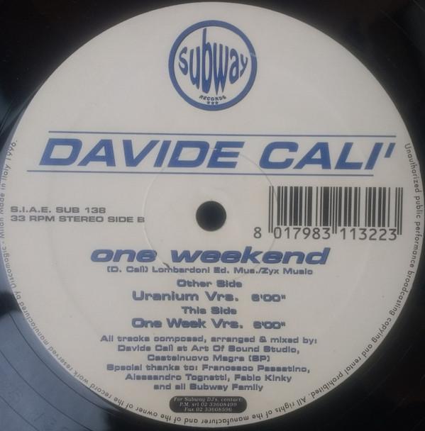 Davide Cali - One Weekend