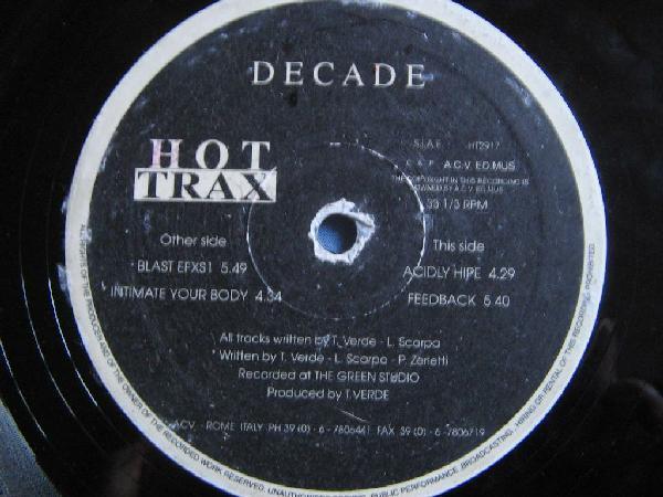 Decade - Blast EFXS1