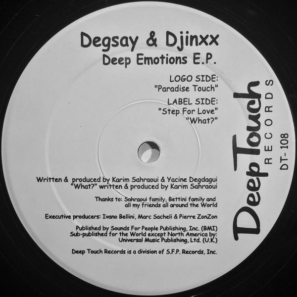 Degsay, Djinxx - Deep Emotions E.P.