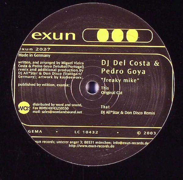 Del Costa, Pedro Goya - Freaky Mike