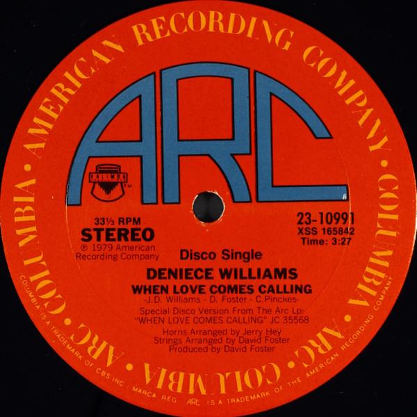 Deniece Williams - When Love Comes Calling / I've Got The Next Dance