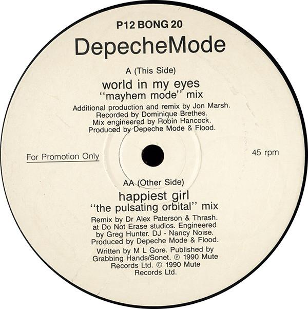 Depeche Mode - World In My Eyes / Happiest Girl