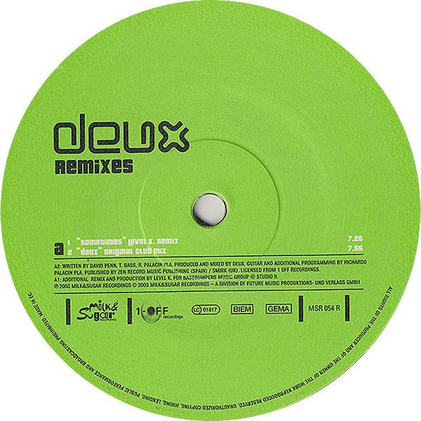 Deux - Deux (Remixes)