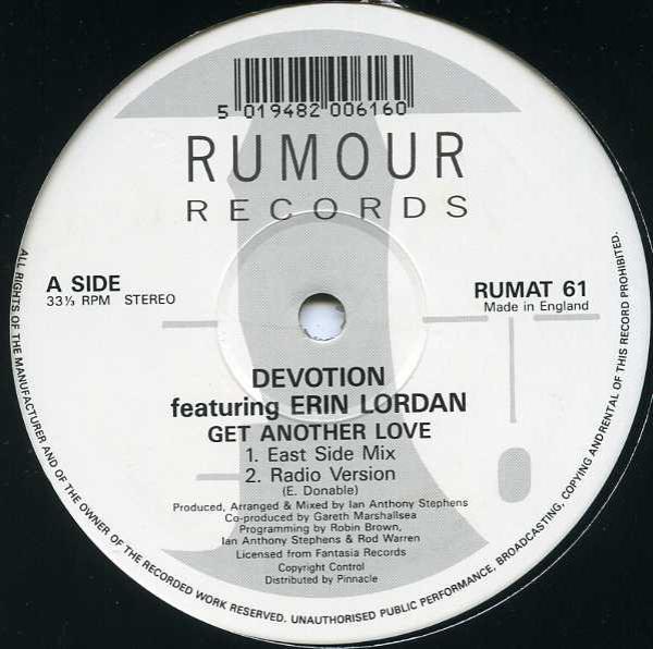 Devotion (7), Erin Lordan - Get Another Love