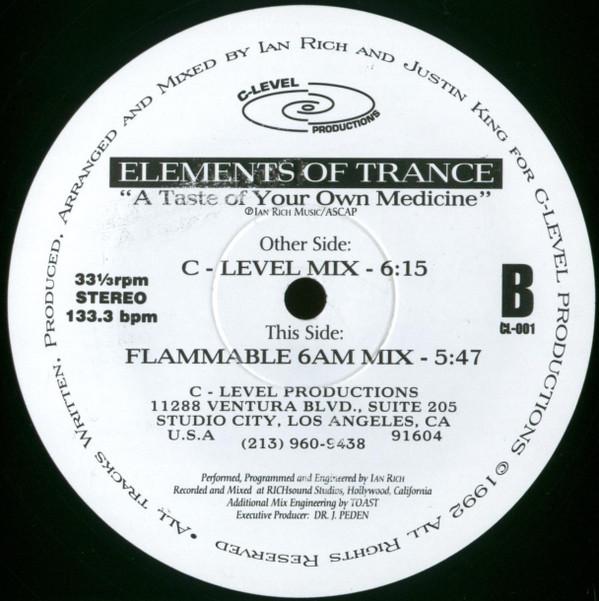 Elements Of Trance - A Taste Of Your Own Medicine