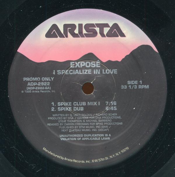 Exposé - I Specialize In Love