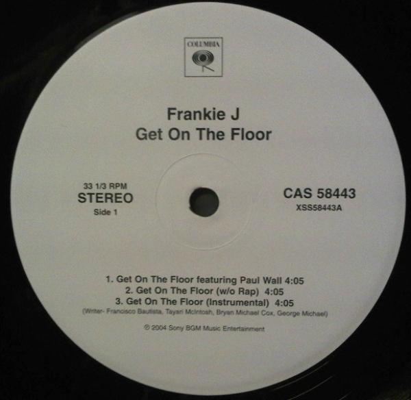 Frankie J. (3) - Get On The Floor
