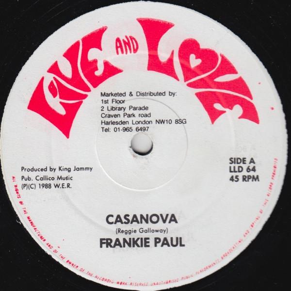 Frankie Paul - Casanova