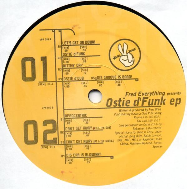 Fred Everything - Ostie D'Funk EP