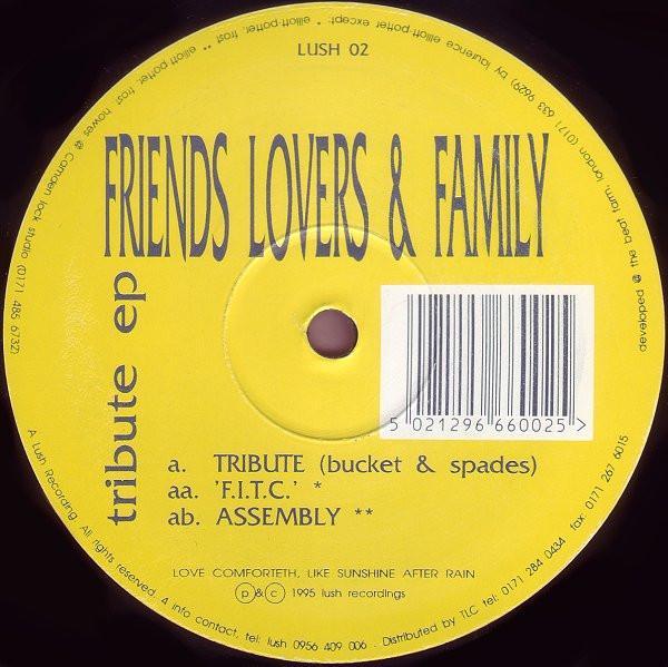 Friends, Lovers & Family - Tribute EP