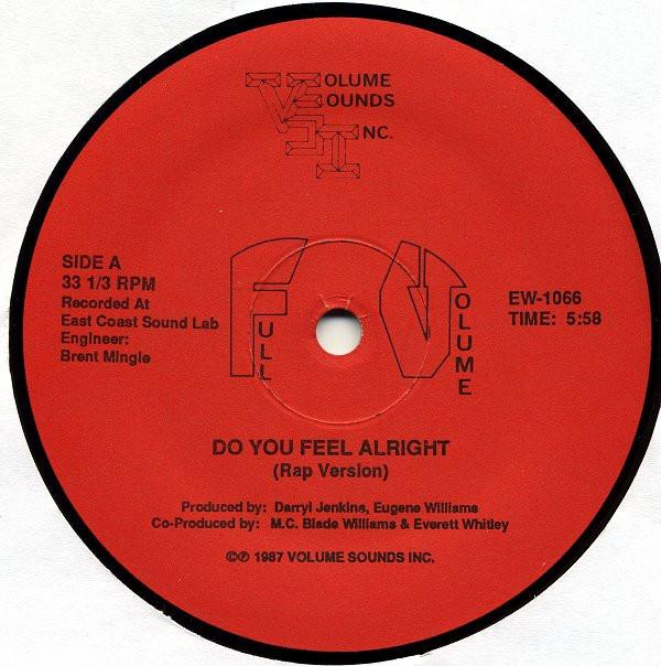 Full Volume - Do You Feel Alright