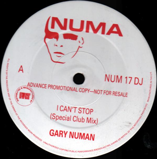 Gary Numan - I Can't Stop
