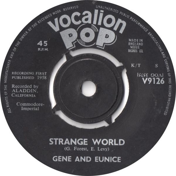 Gene And Eunice - Strange World / The Vow